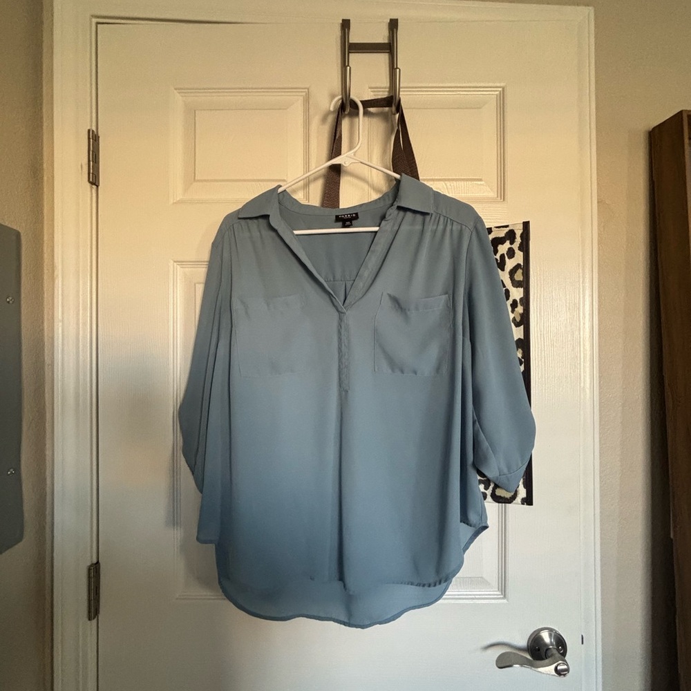 Torrid Harper Blue Top